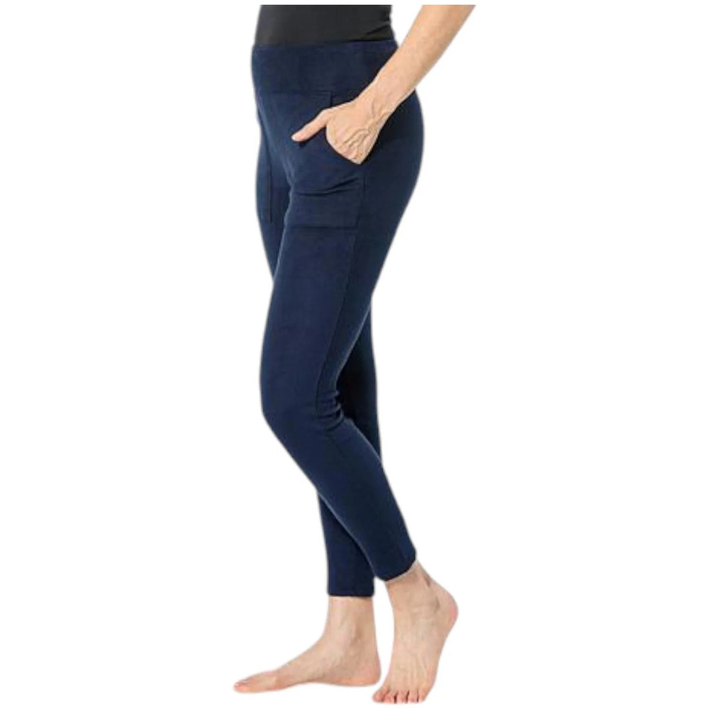 Comfort Code Women's Pull-On Stretch Fleece Legging Navy Blazer - Regular